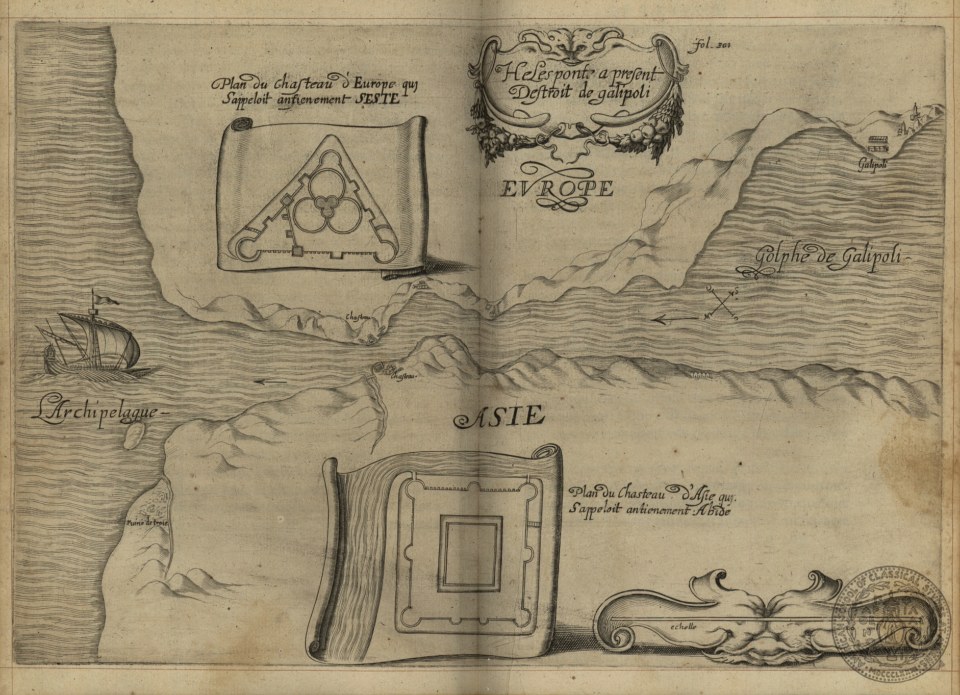 Helespont a present Destroit de Galipoli